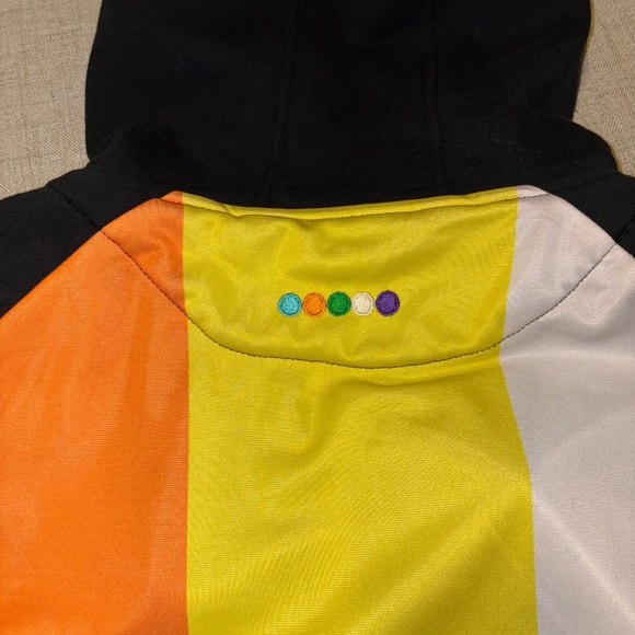 COOGI | Australia Rainbow Logo Men's Zip Up Jacket w/Hoodie | Size XXL - Picture 3 of 12